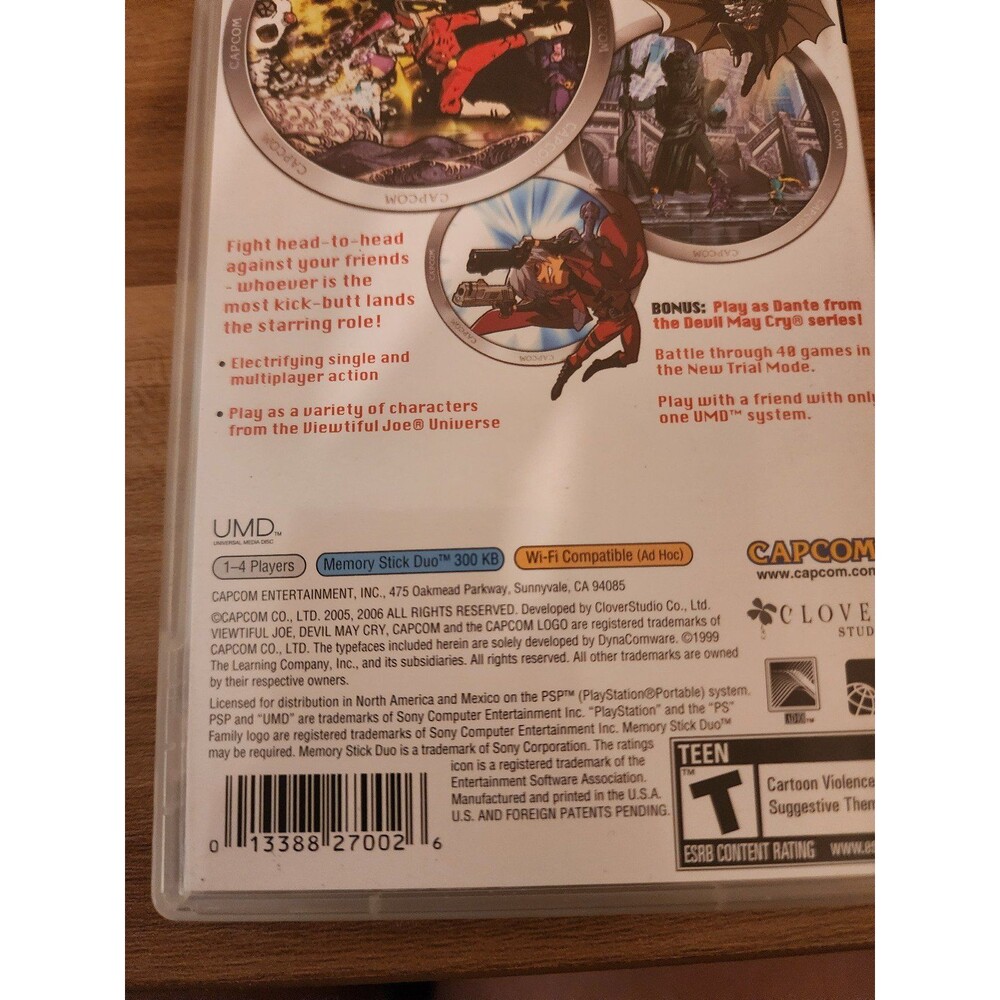 Viewtiful Joe Red Hot Rumble For PSP - Picture 3 of 5